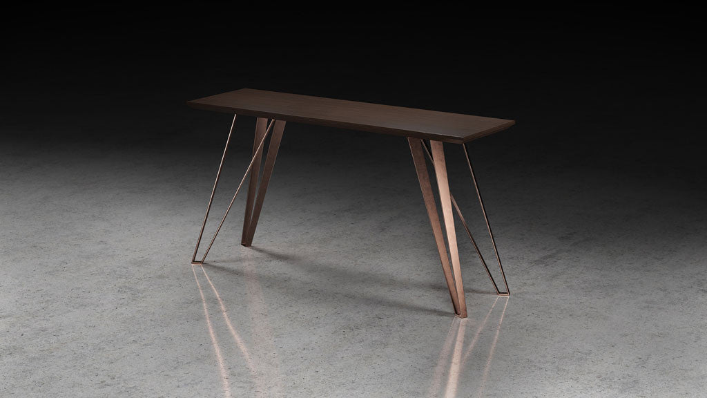 Grand Console Table Espresso