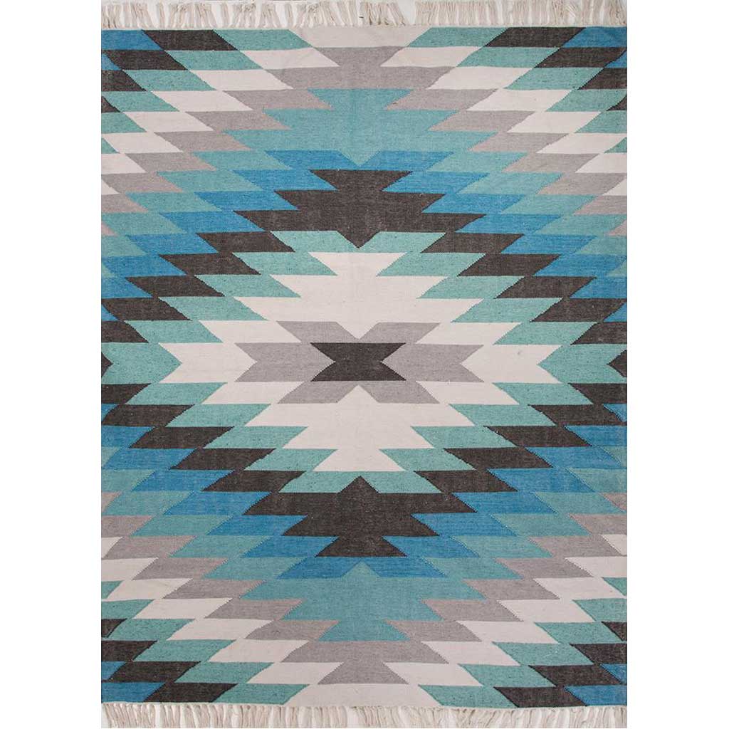 Desert Mojave Turquoise Area Rug