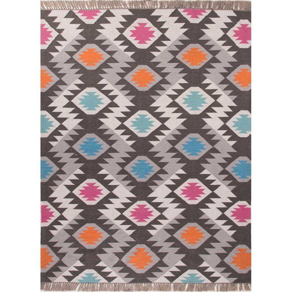 Desert Thissle Dark Gray/Multi Area Rug