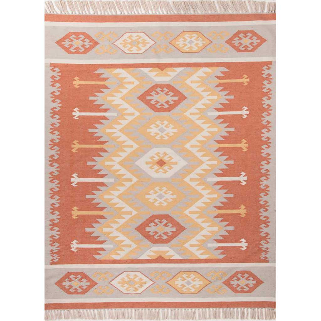 Desert Emmett Orange/Yellow Area Rug