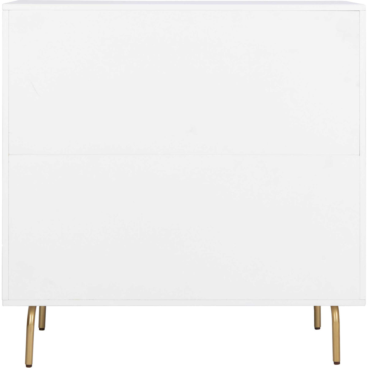 Gemma 3 Drawer Dresser Walnut/White