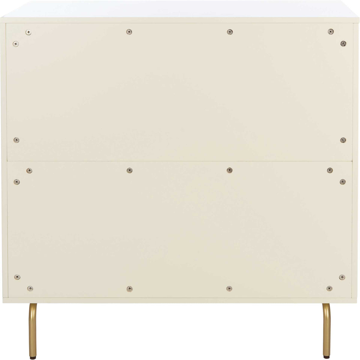 Gemma 3 Drawer Dresser Cream/White Washed