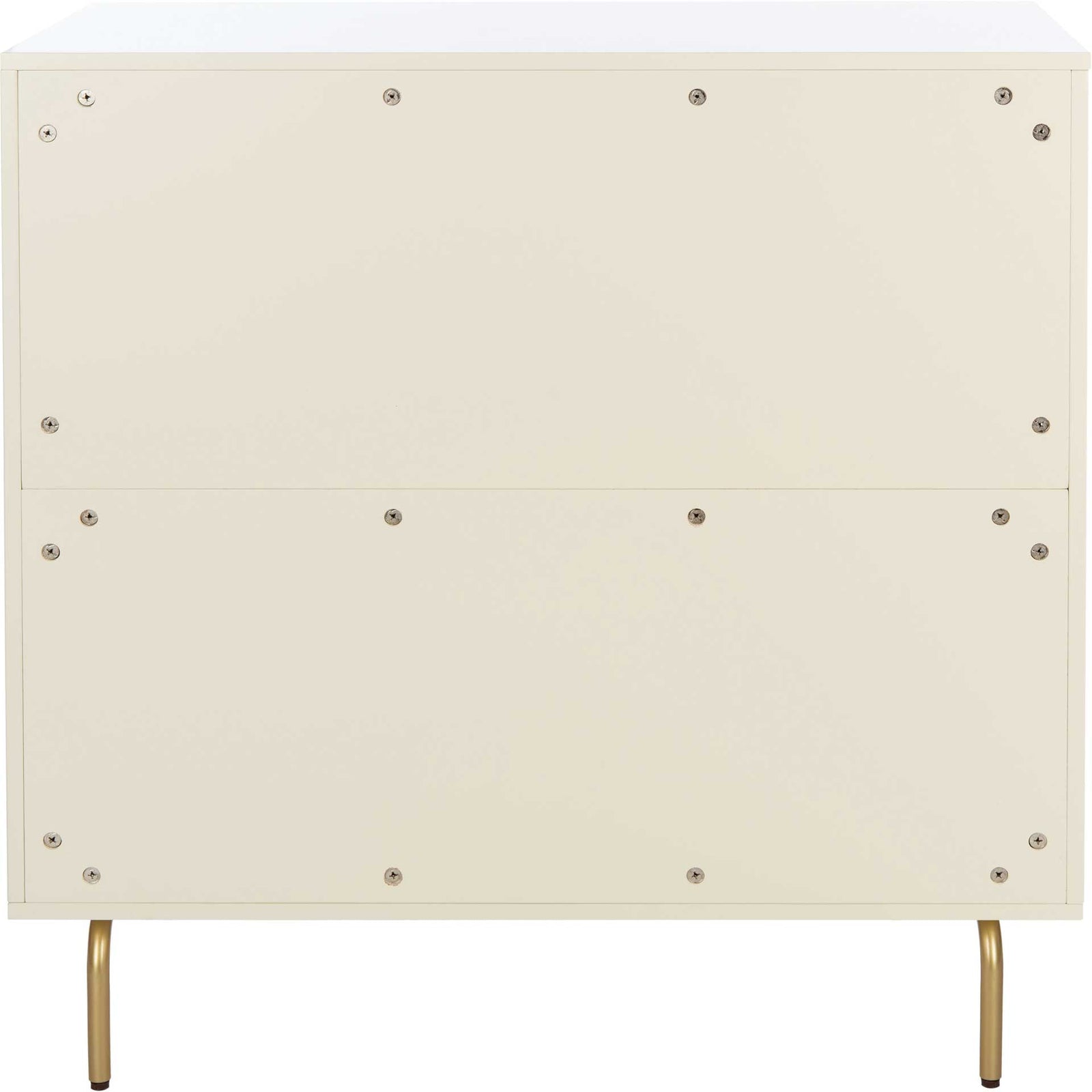 Gemma 3 Drawer Dresser Cream/White Washed
