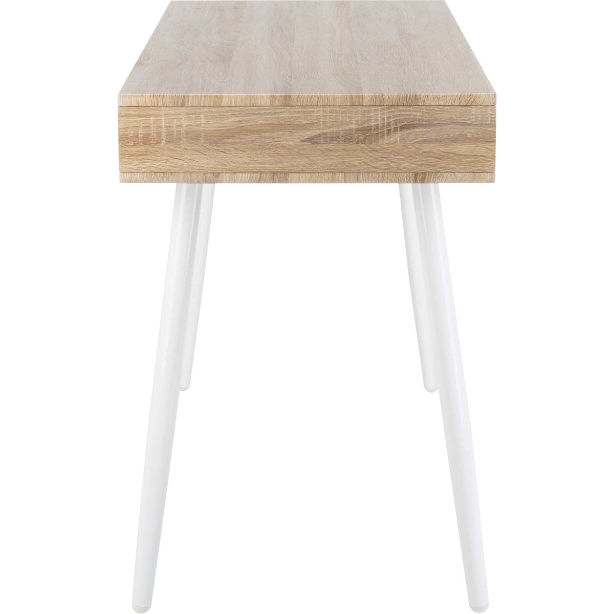 Joe 1 Drawer 1 Shelf Desk Natural/White