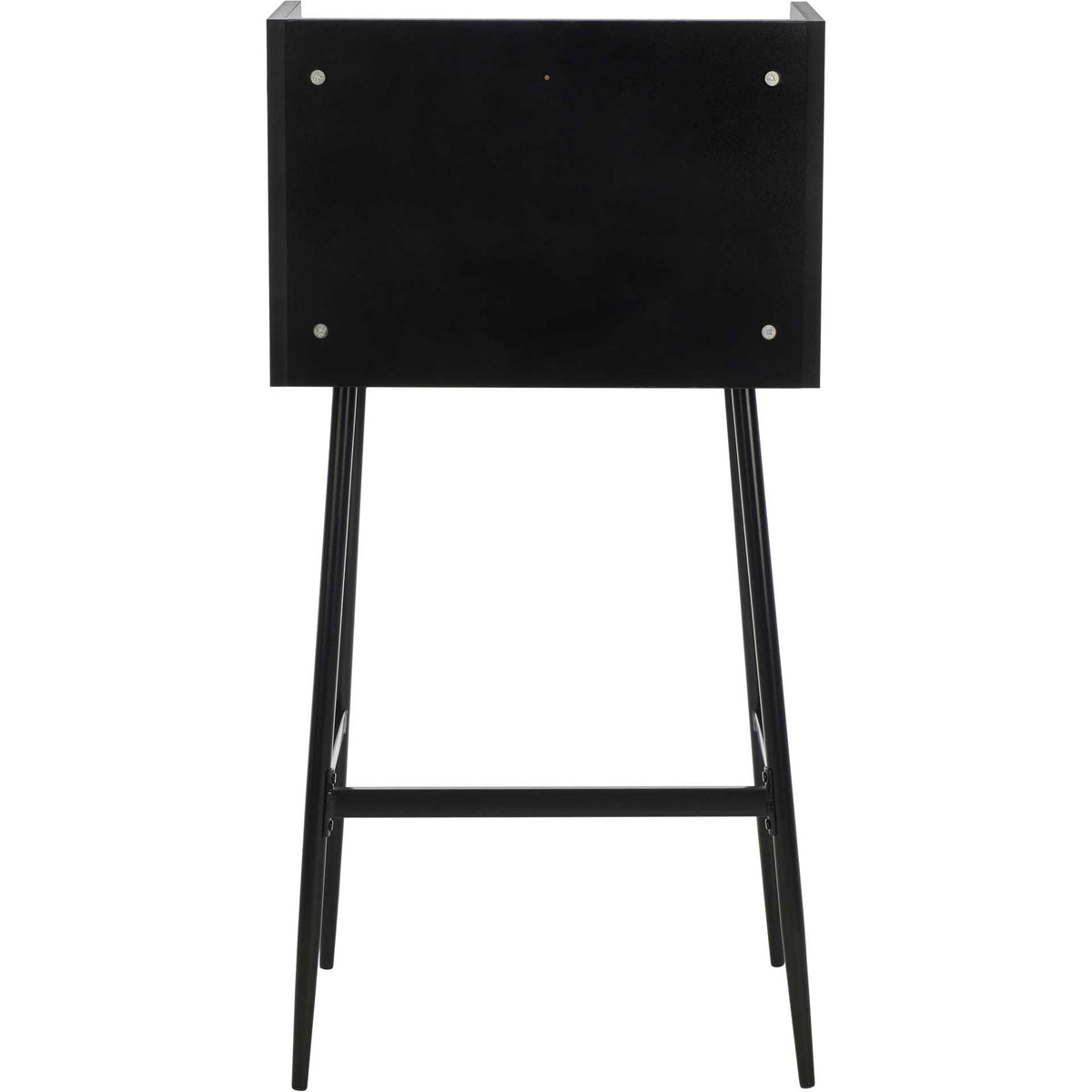 Xavier Modern Secretary Desk Black
