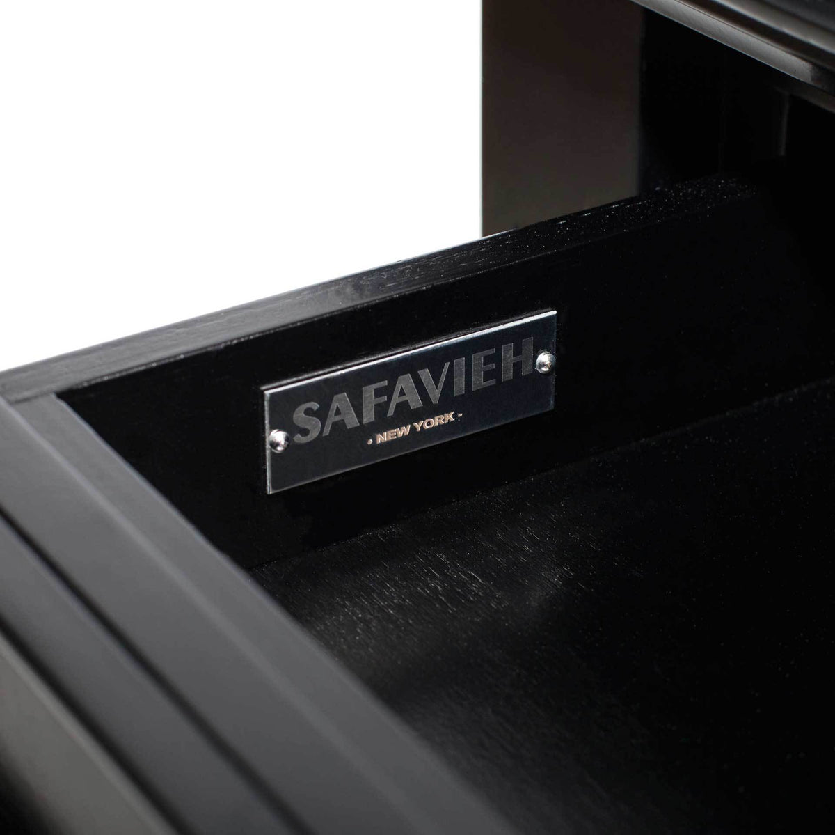 Cohen 3 Drawer Desk Black