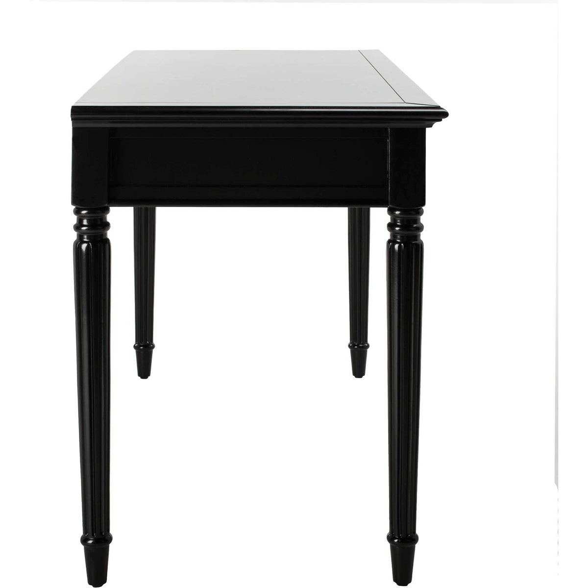 Cohen 3 Drawer Desk Black