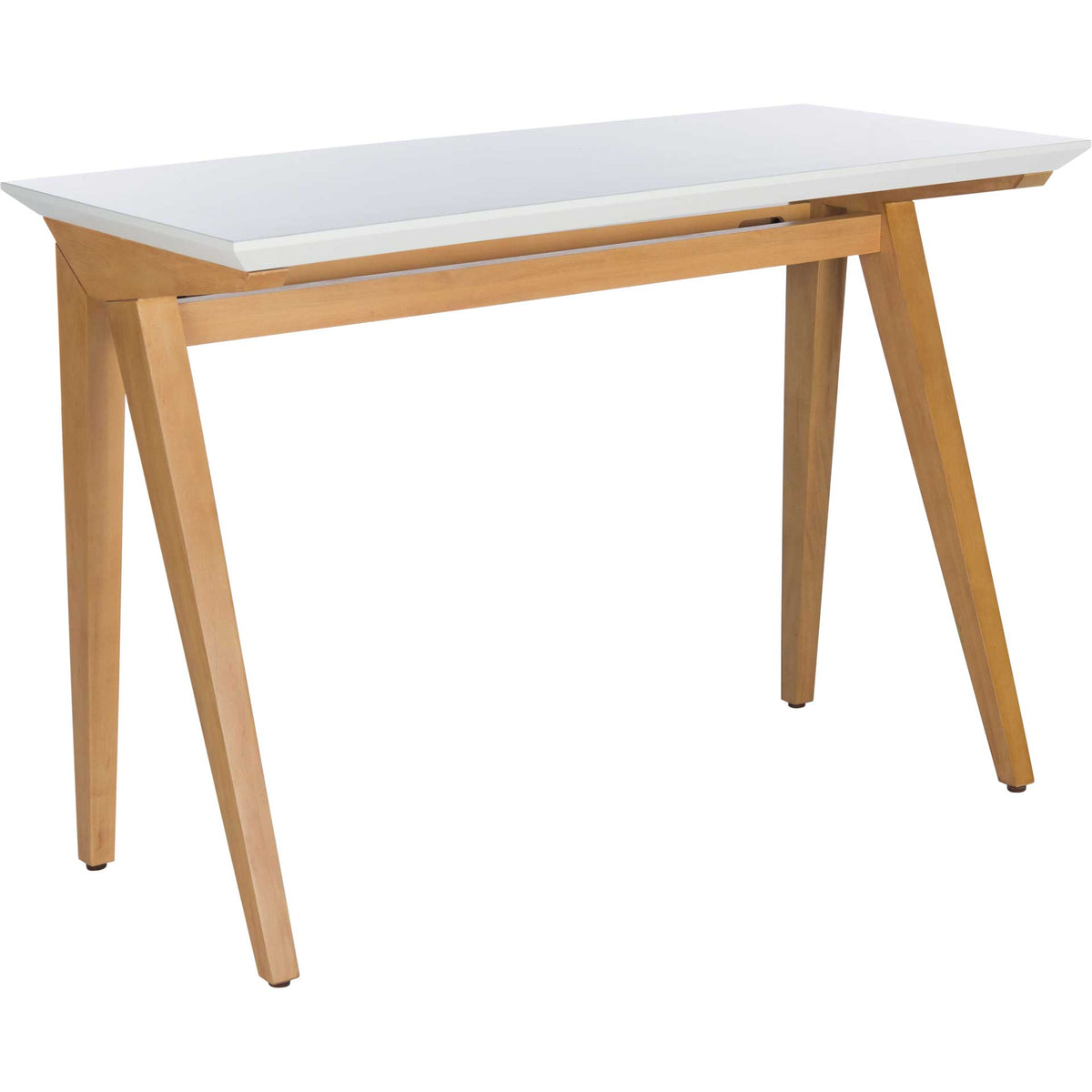 Rehnuma Desk Oak/White