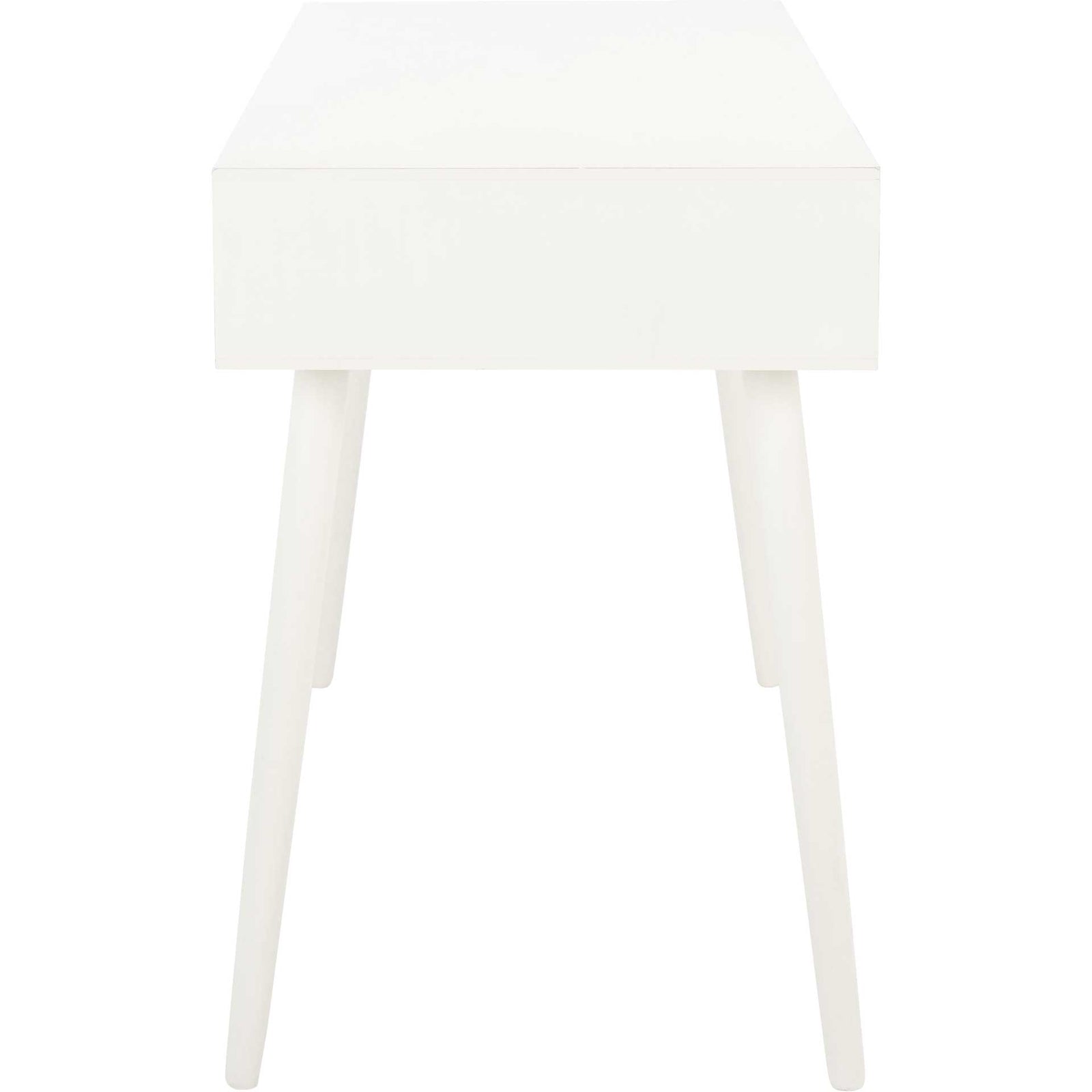 Remma 1 Drawer Writing Desk Distressed White