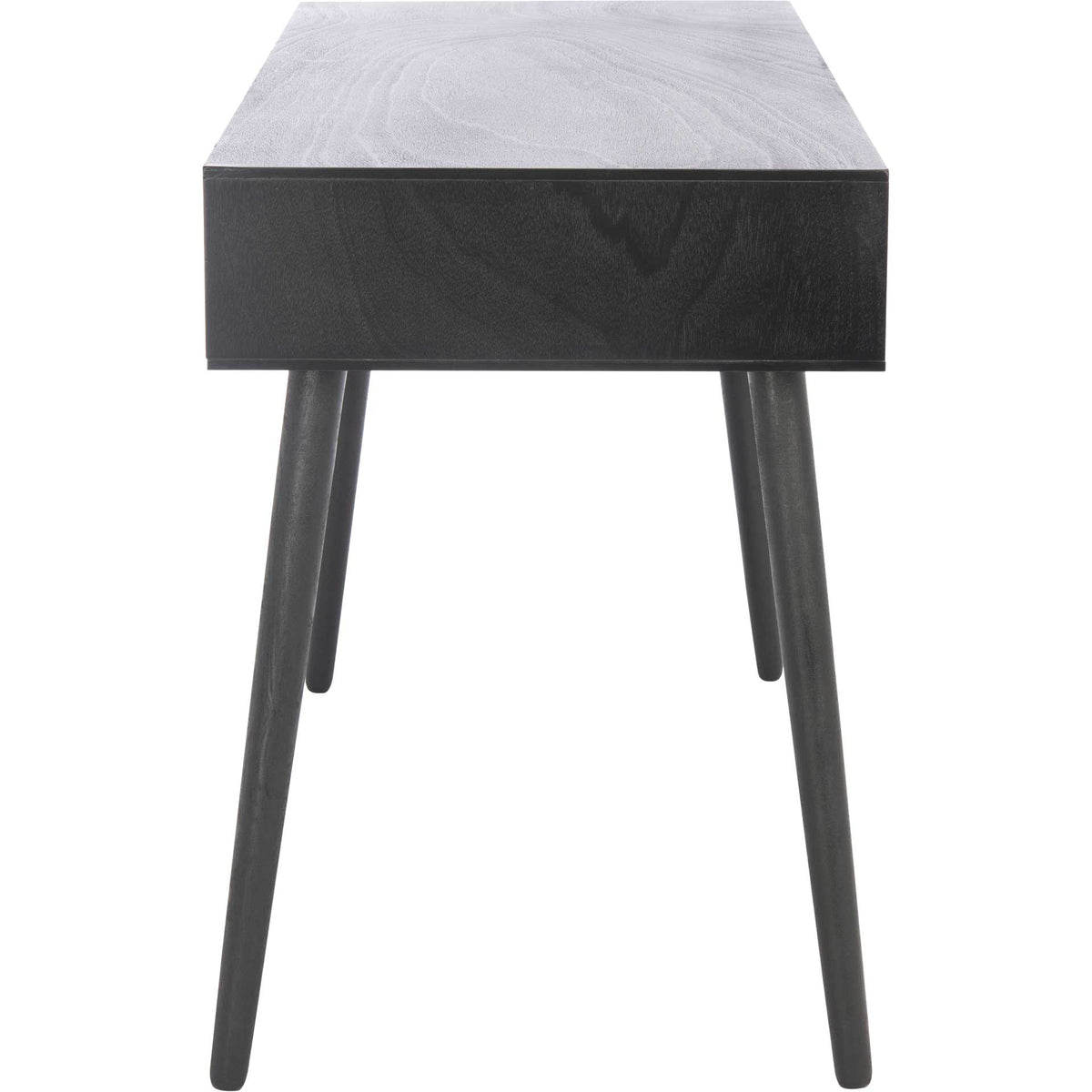 Remma 1 Drawer Writing Desk Black