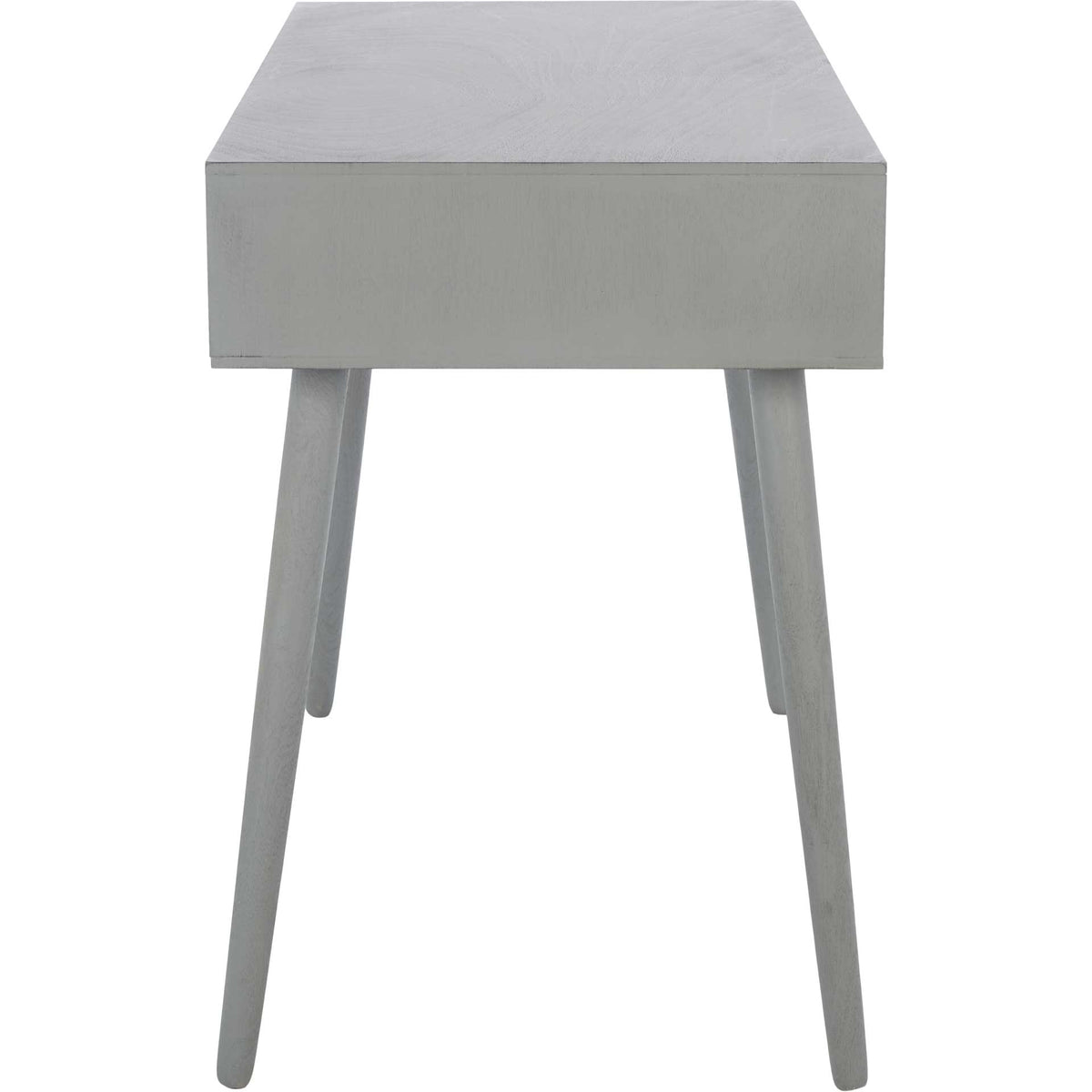Remma 1 Drawer Writing Desk Distressed Gray