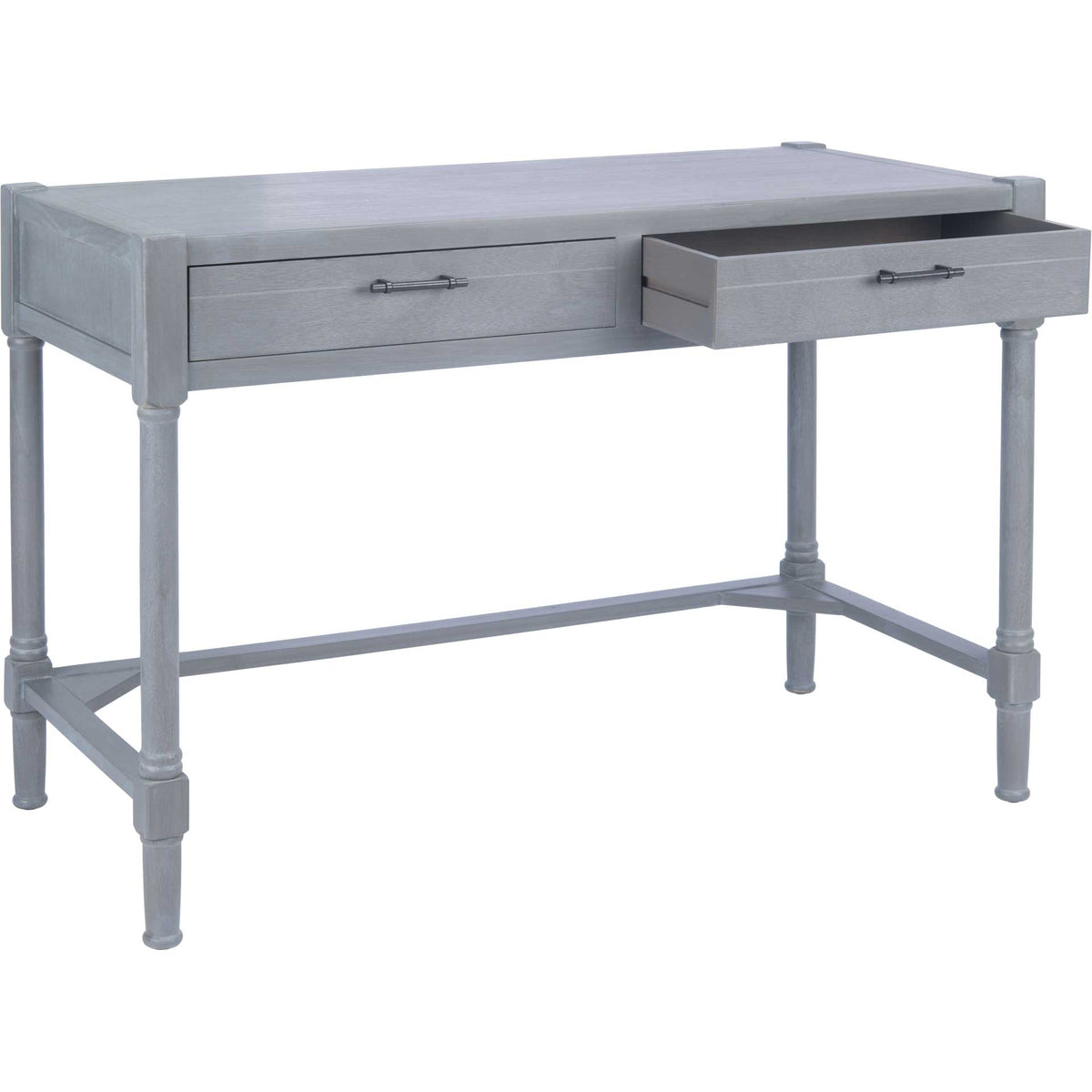 Fidelma Writing Desk White Washed Gray