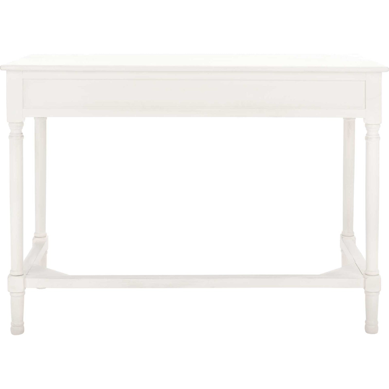 Mckenna 2 Drawer Desk Distressed White