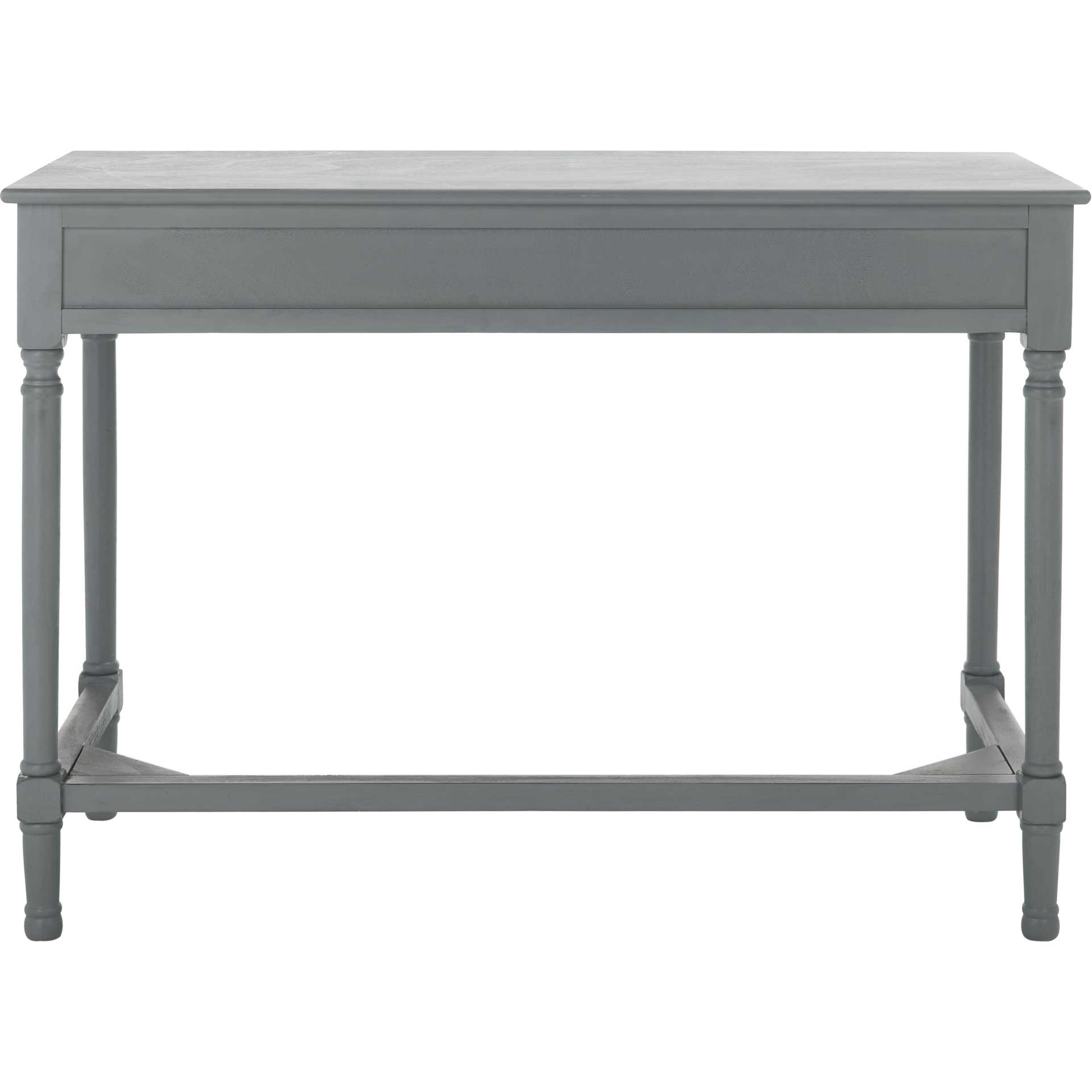 Mckenna 2 Drawer Desk Distressed Gray