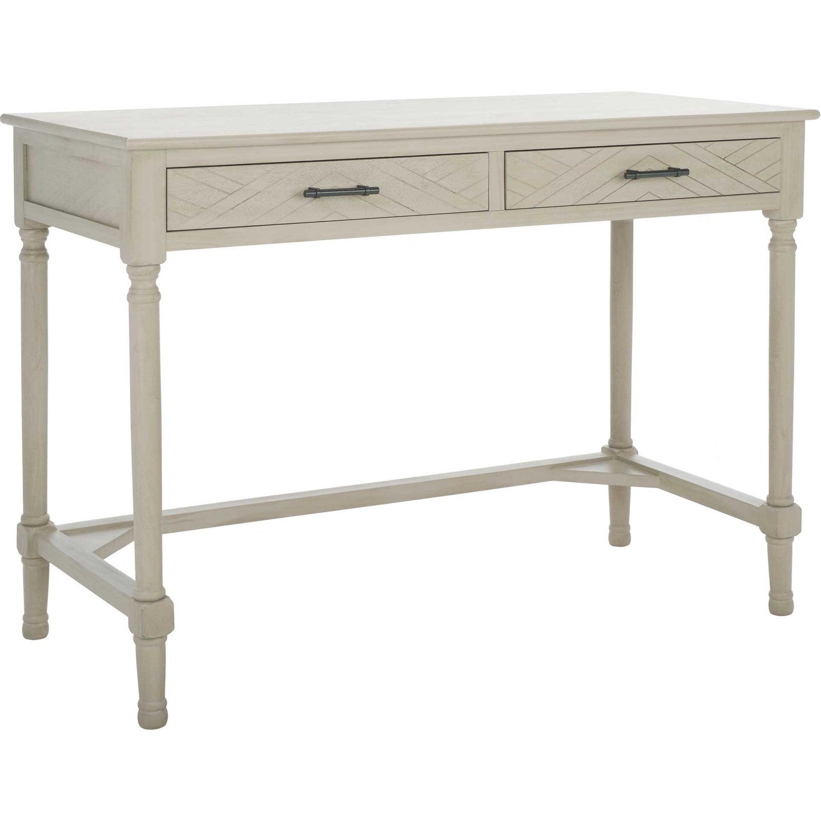 Mckenna 2 Drawer Desk Taupe