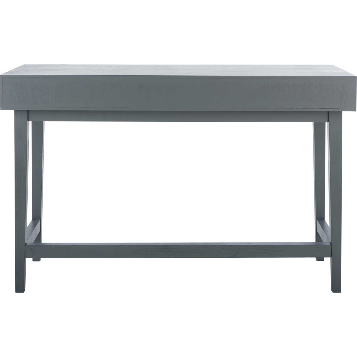 Harkin 3 Drawer Desk Distressed Gray