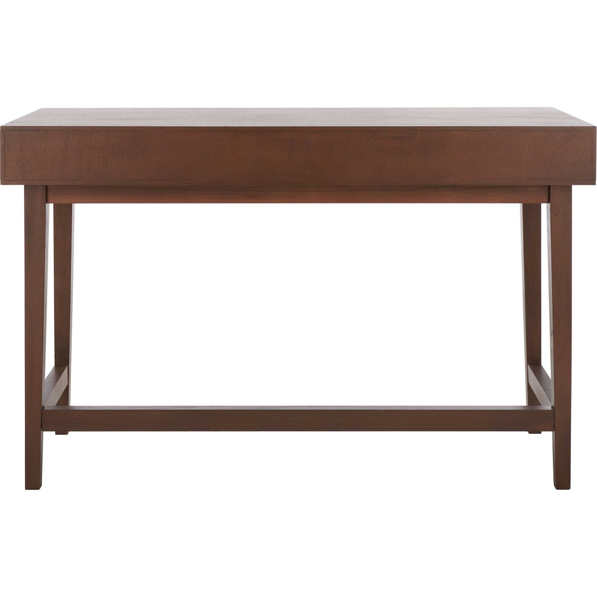 Harkin 3 Drawer Desk Brown