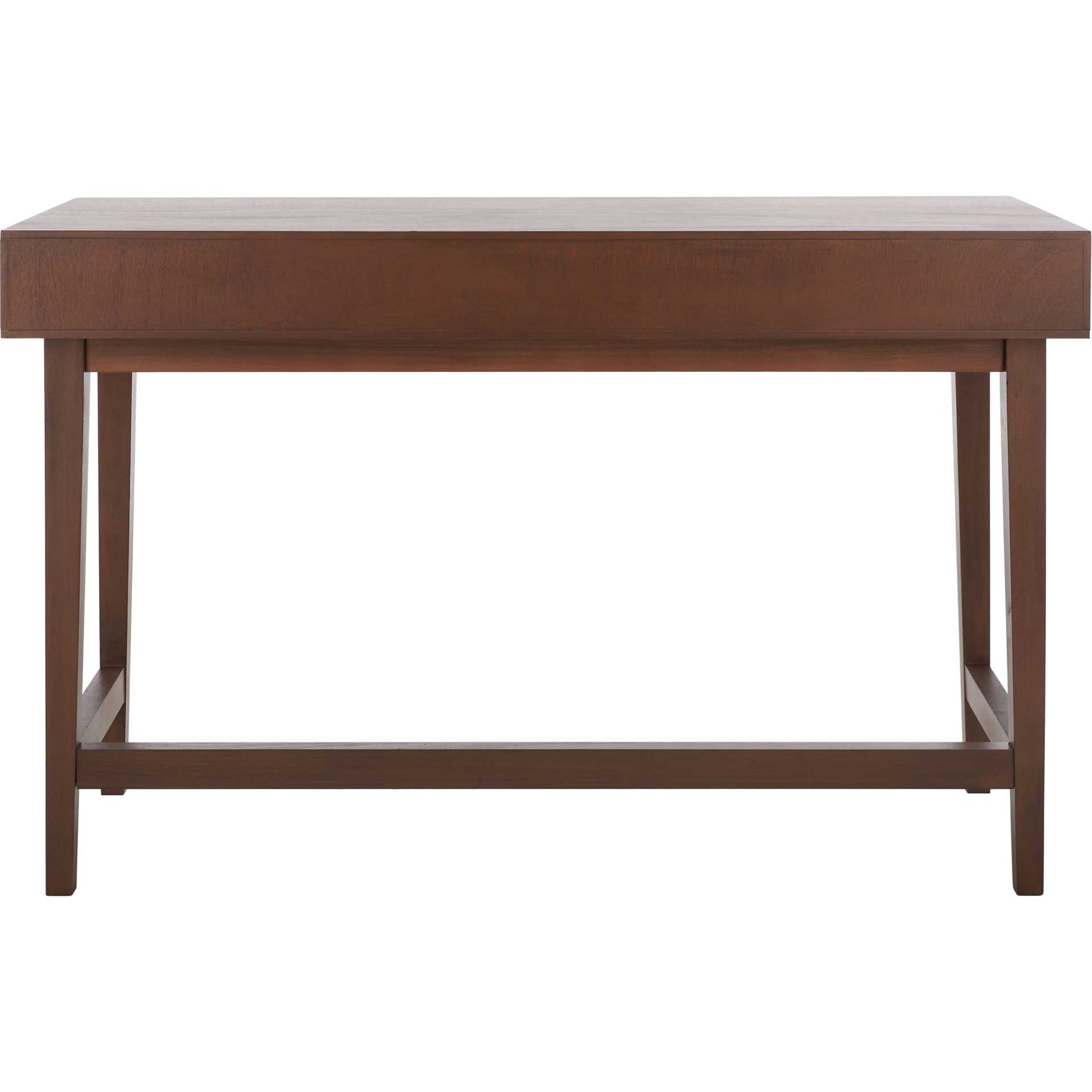 Harkin 3 Drawer Desk Brown