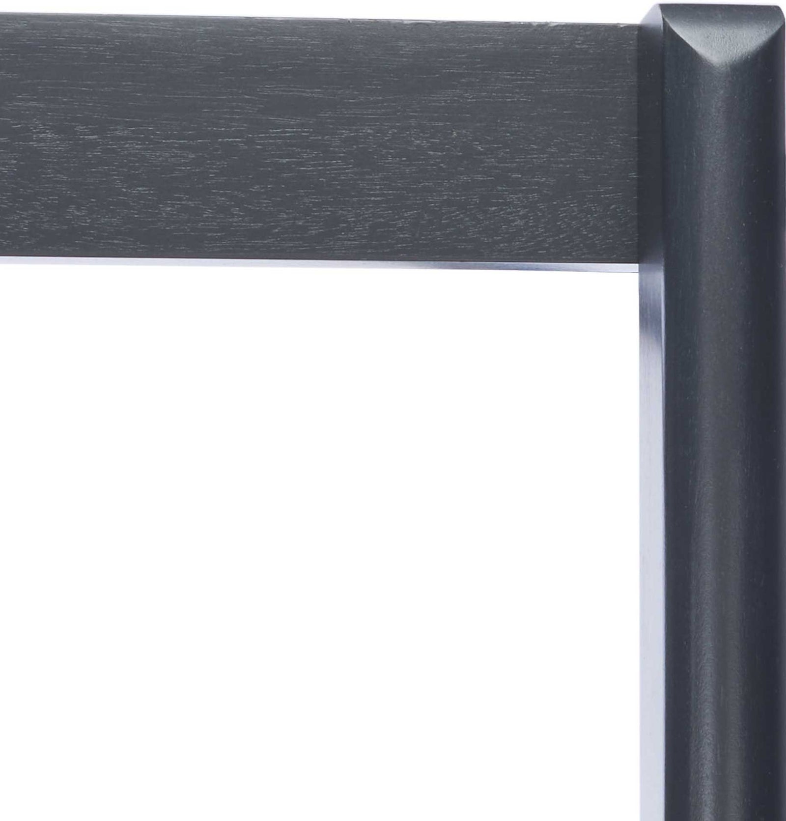 Paloma 2 Shelf Leaning Desk Honey Brown/Charcoal