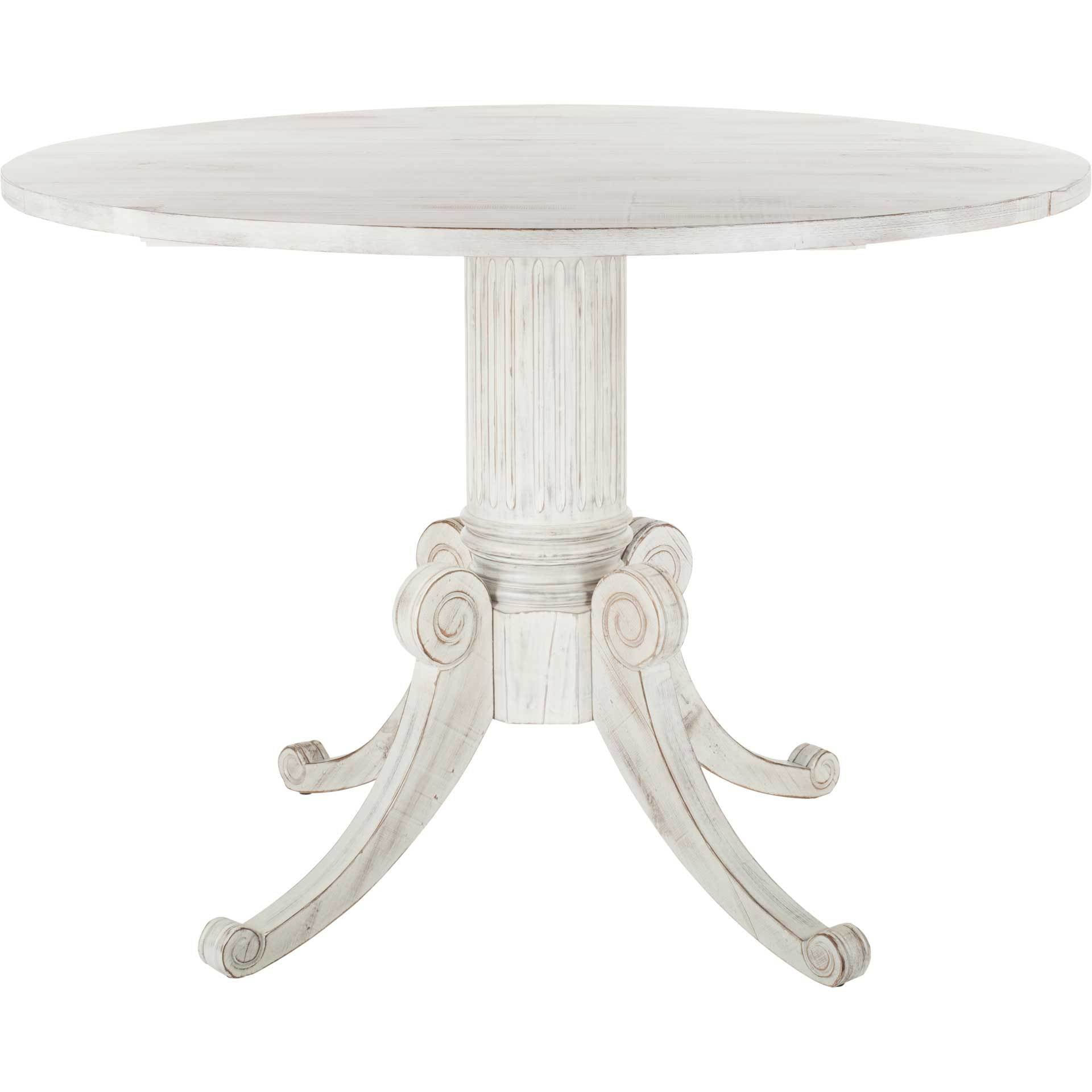 Ford Drop Leaf Dining Table Antique White
