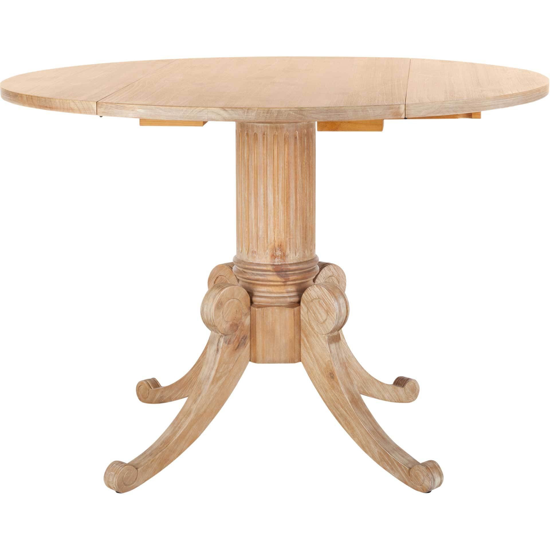 Ford Drop Leaf Dining Table Rustic Natural