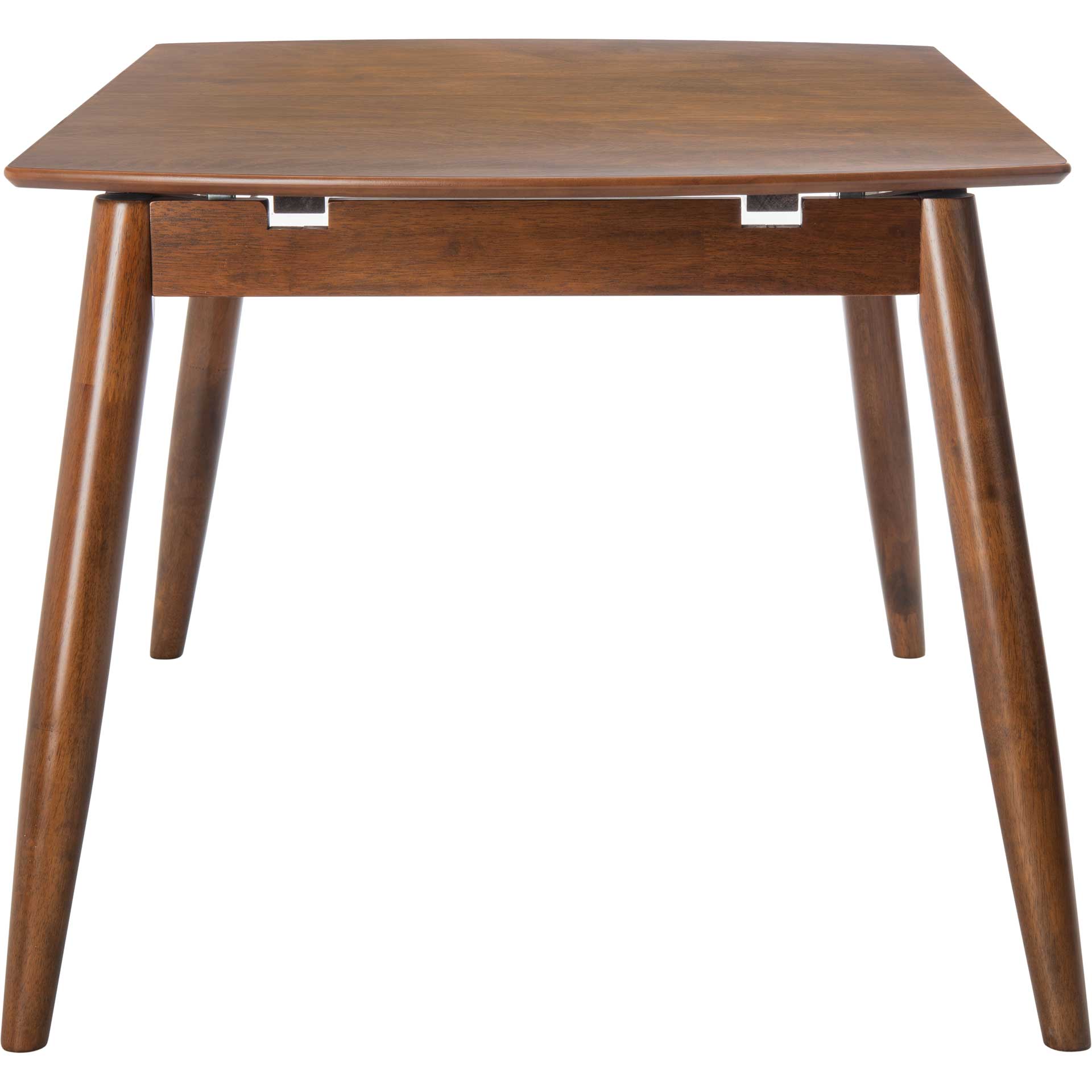 Kylie Auto Mechanism Extension Dining Table Walnut