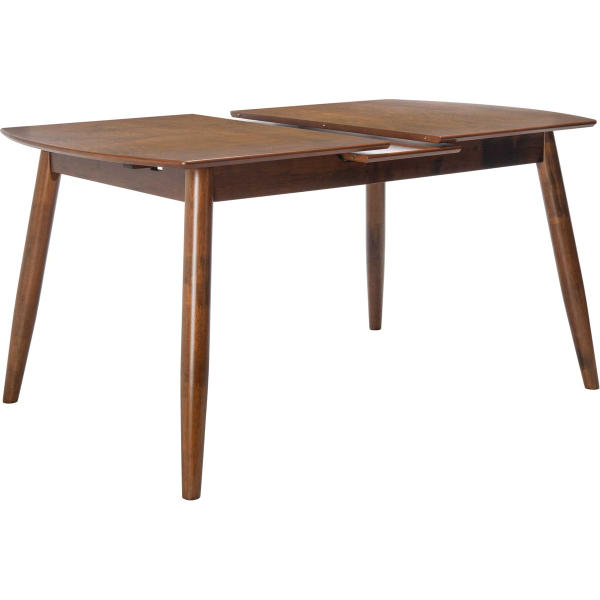 Kylie Auto Mechanism Extension Dining Table Walnut