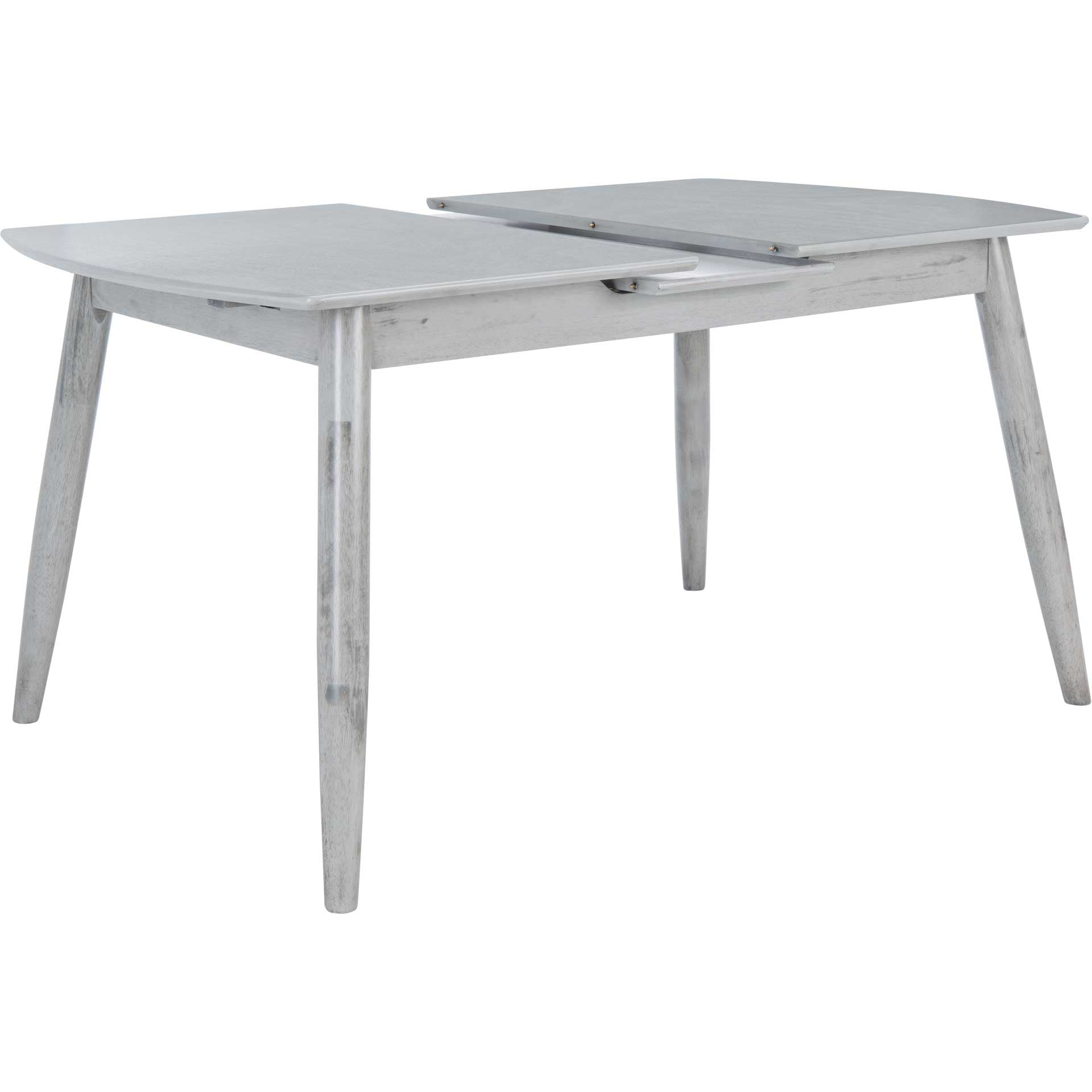 Kylie Auto Mechanism Extension Dining Table Dark Gray