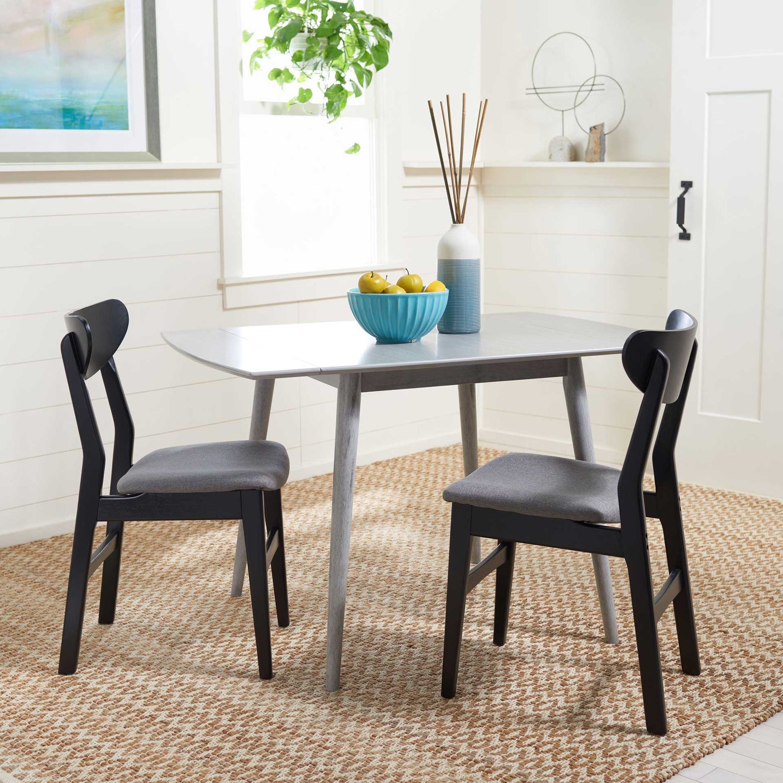 Katelyn Extension Dining Table Dark Gray
