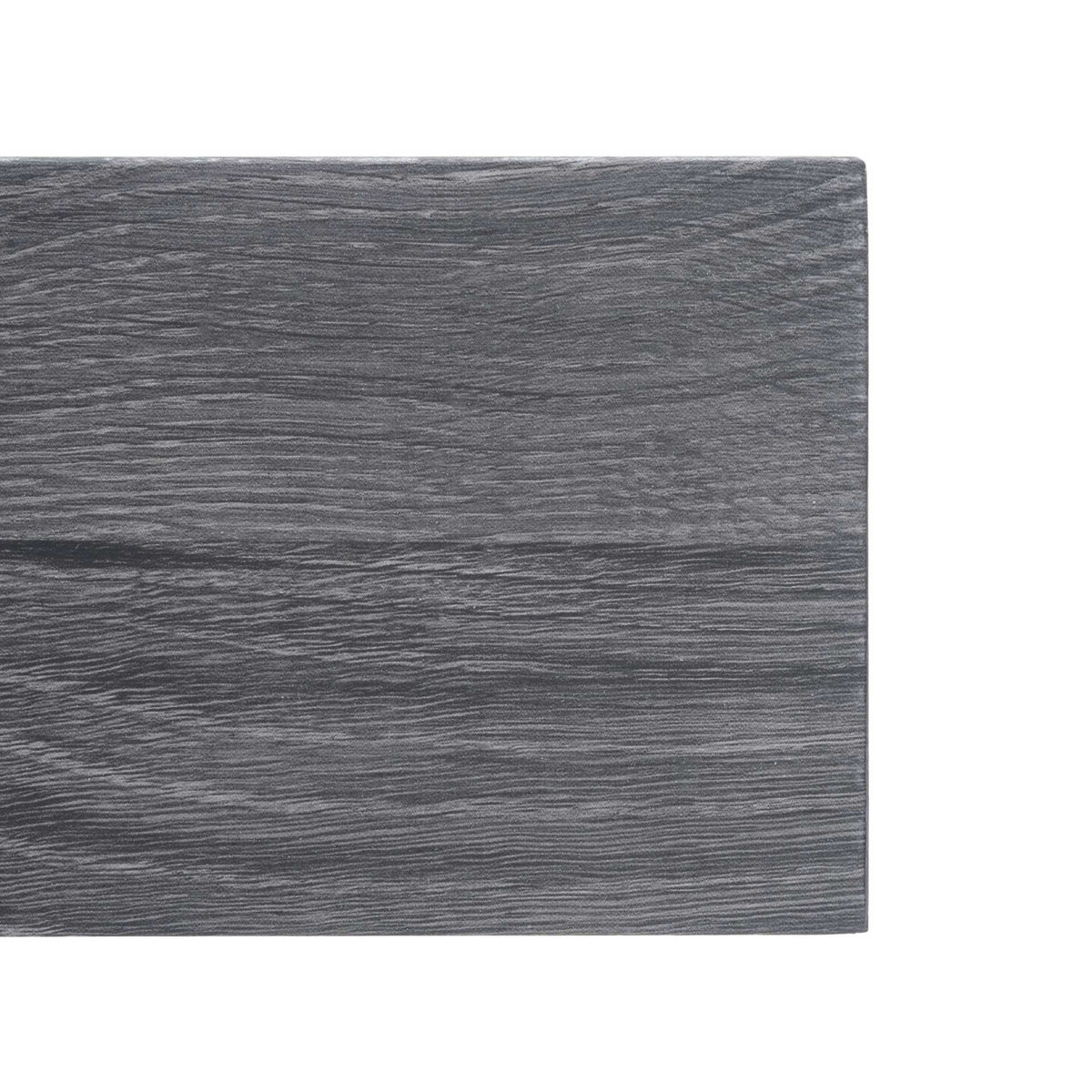 Alan Wood Top Dining Table Black Oak/Black