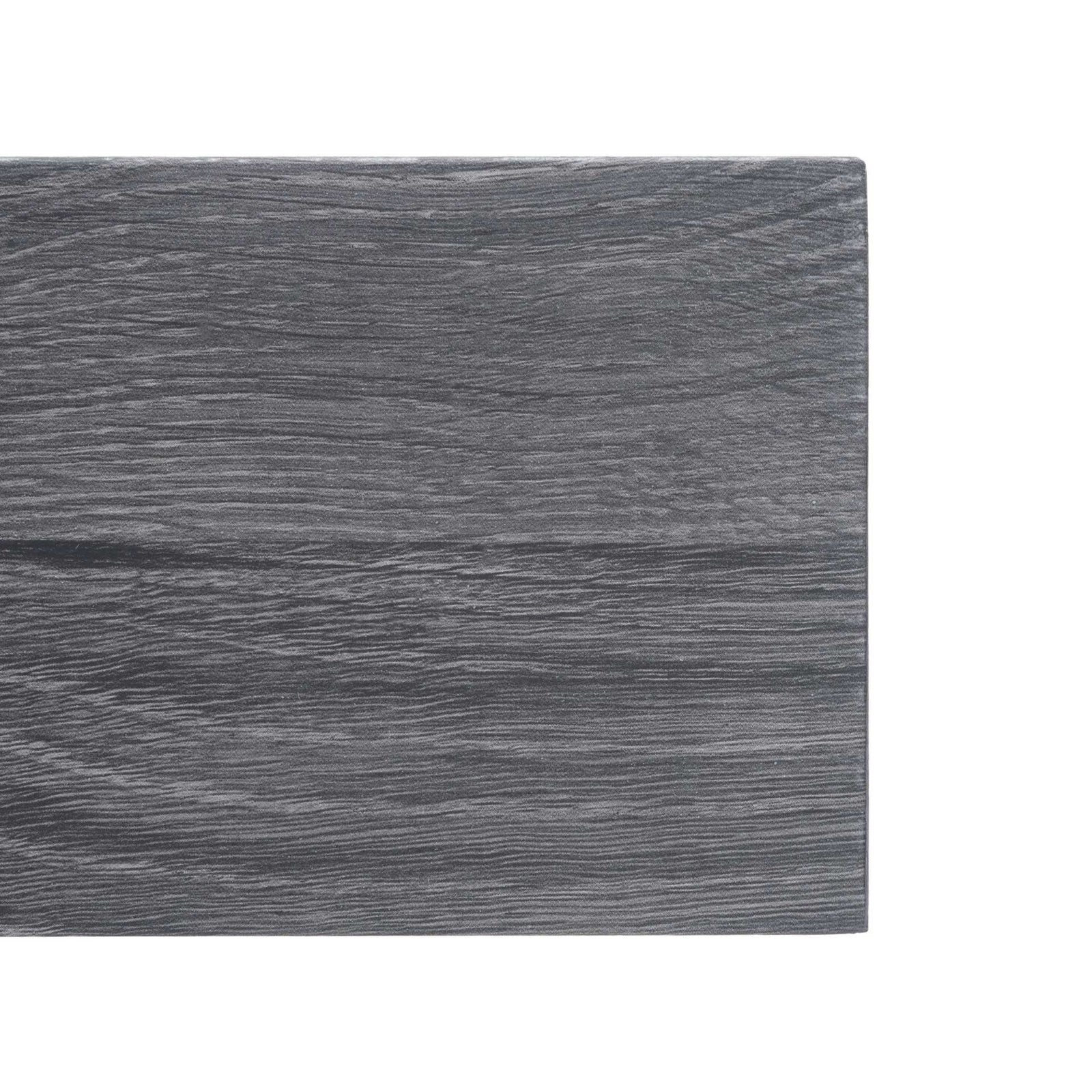 Alan Wood Top Dining Table Black Oak/Black