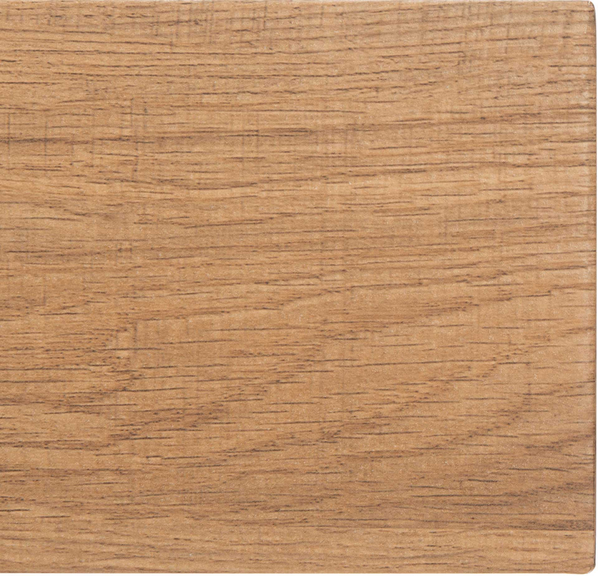 Alan Wood Top Dining Table Natural Brown/Black