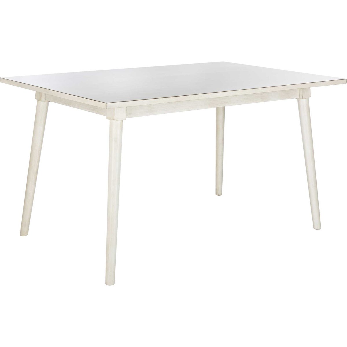 Tiana Rectangle Dining Table Antique/White - Froy.com