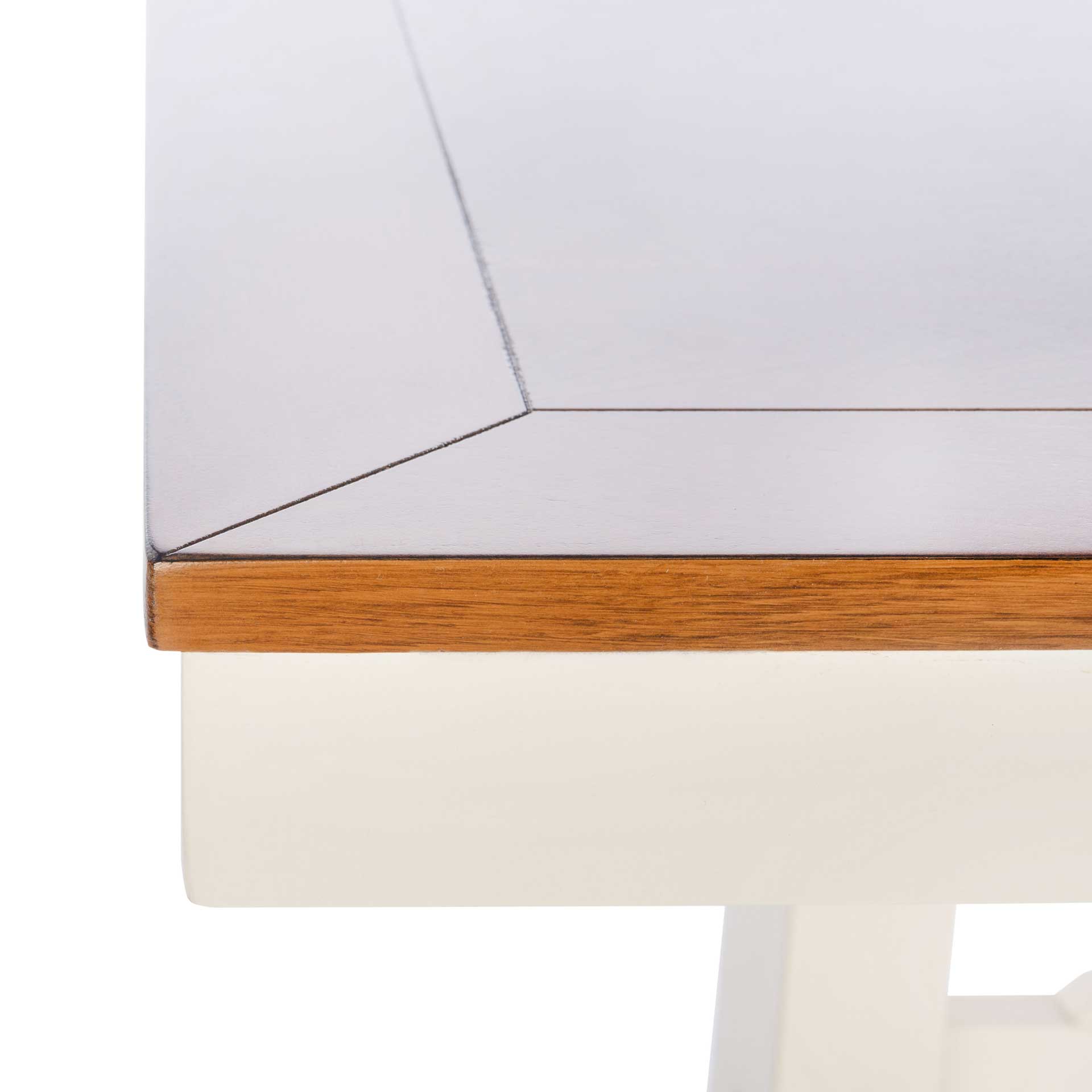 Akito Rectangle Dining Table White/Natural