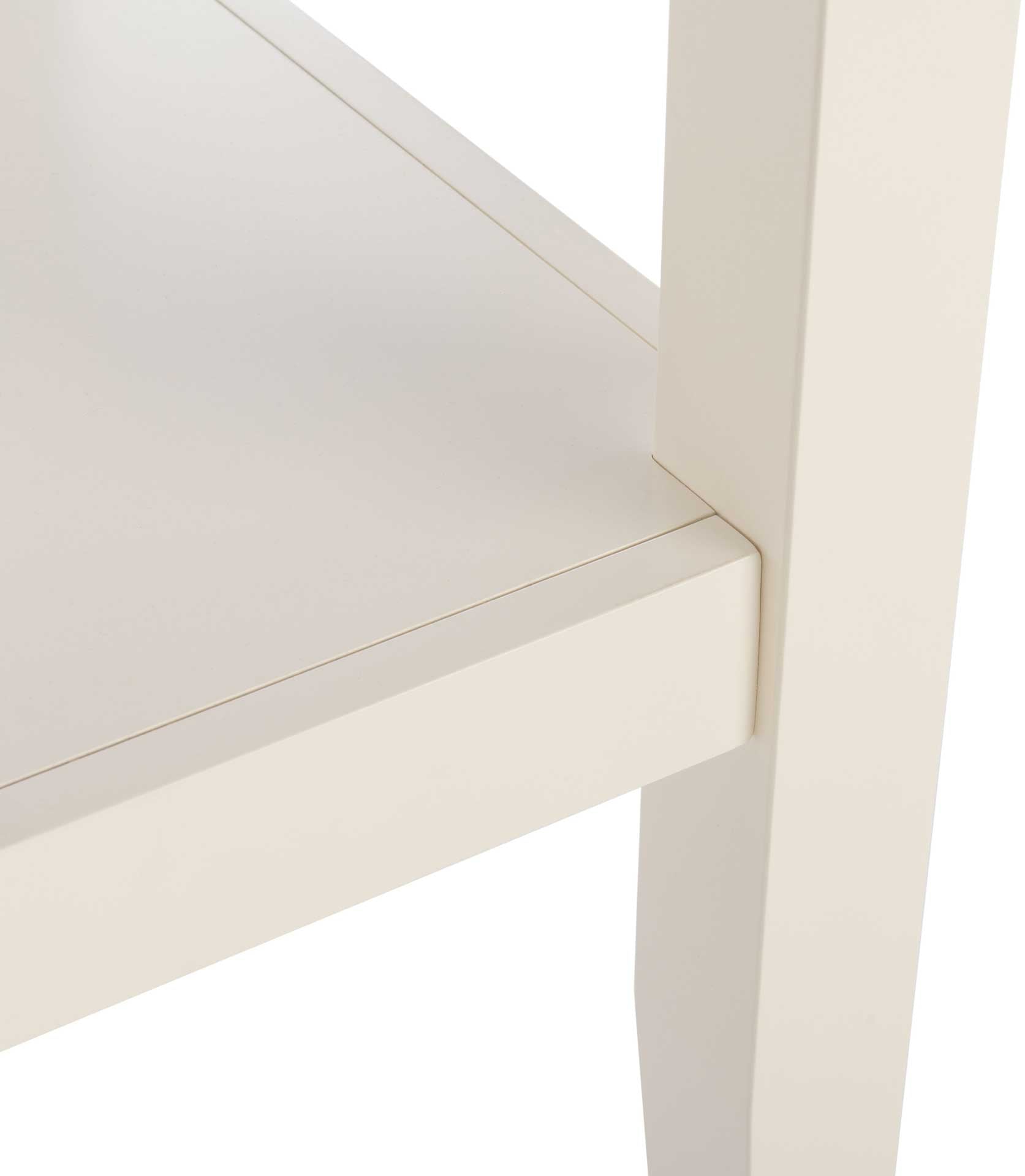 Yuki Square Counter Table White/Natural