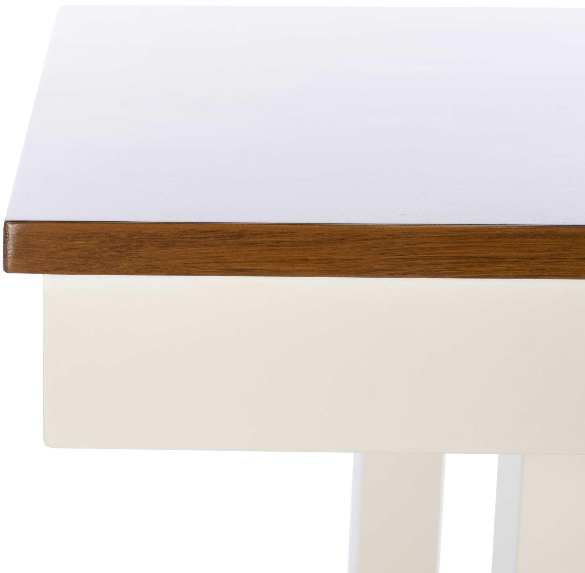 Yuki Square Counter Table White/Natural