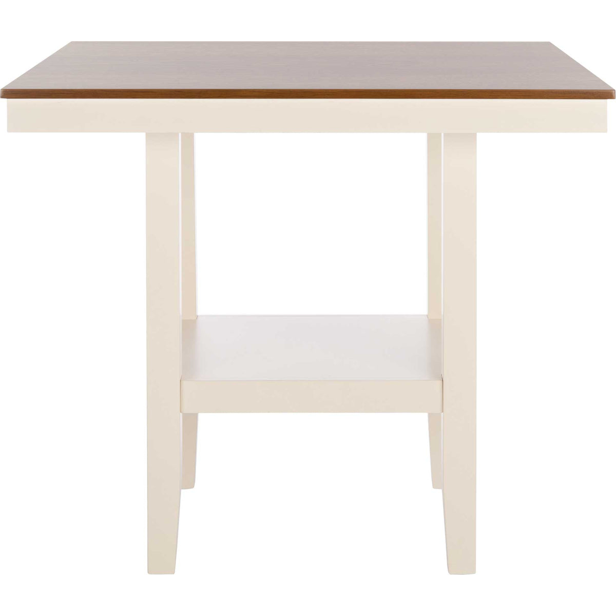 Yuki Square Counter Table White/Natural