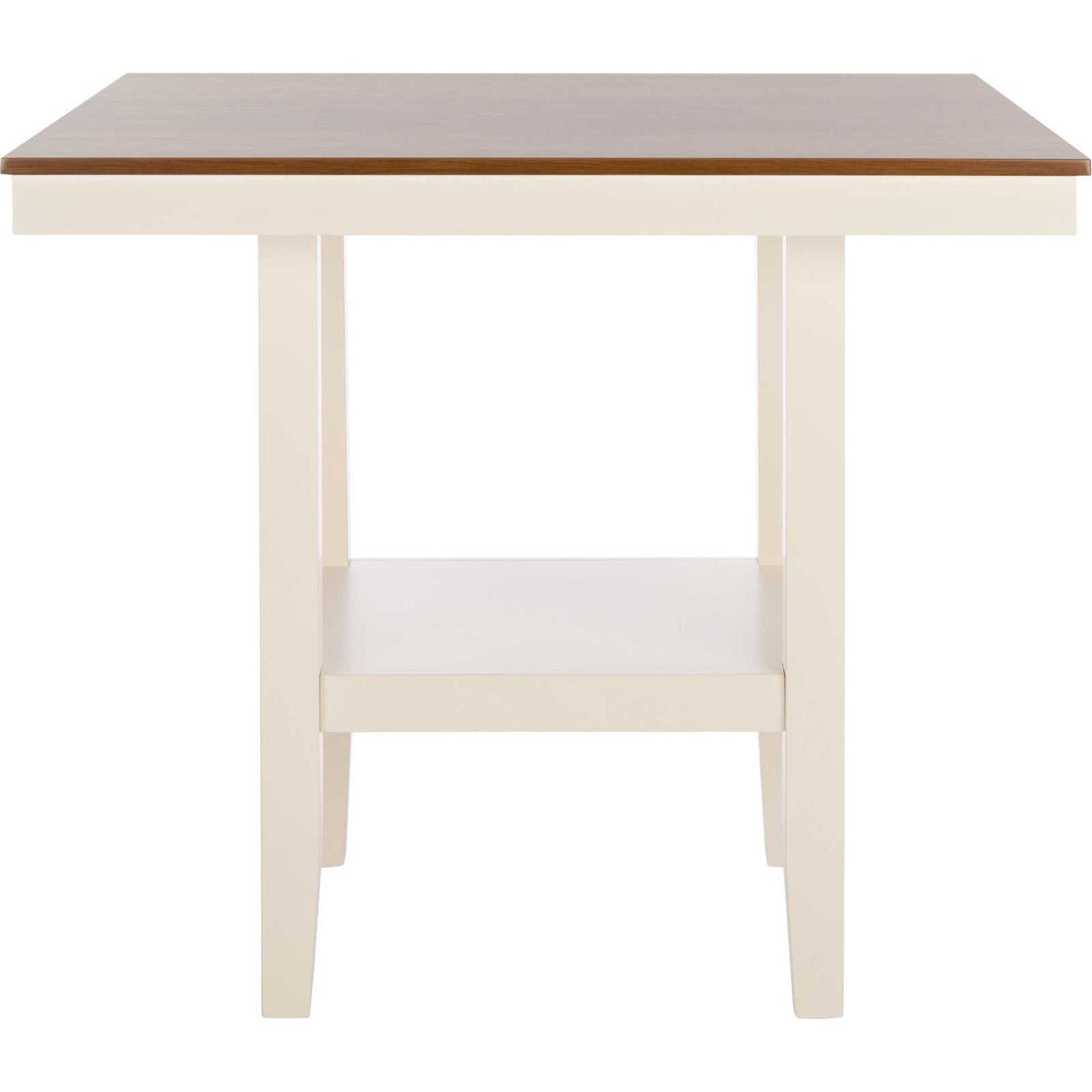 Yuki Square Counter Table White/Natural