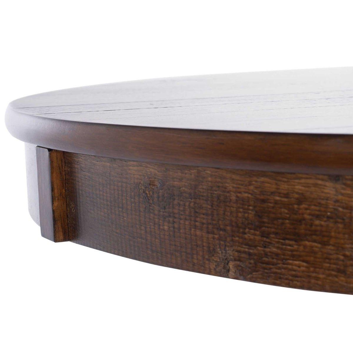 Sebastian Round Dining Table Rustic Cafe