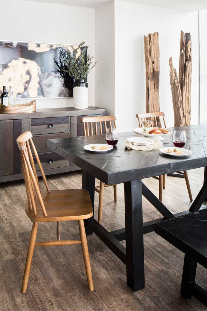 Distill Dining Table Black