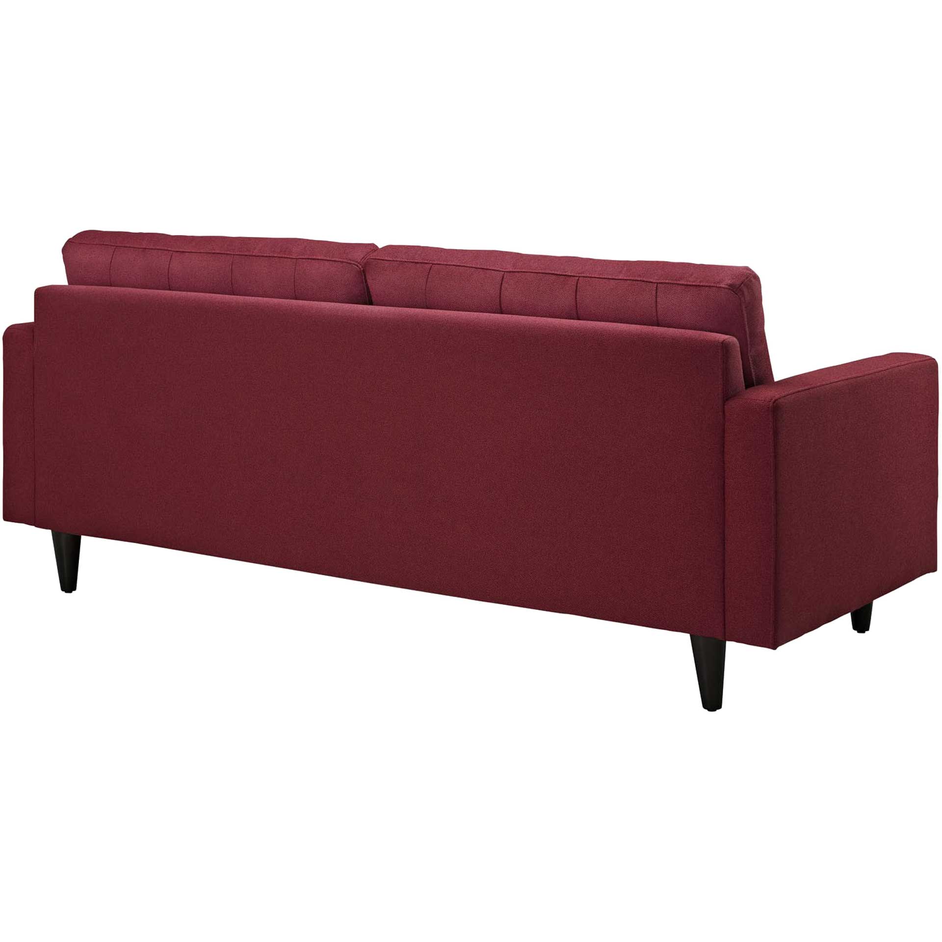 Era Upholstered Sofa Red