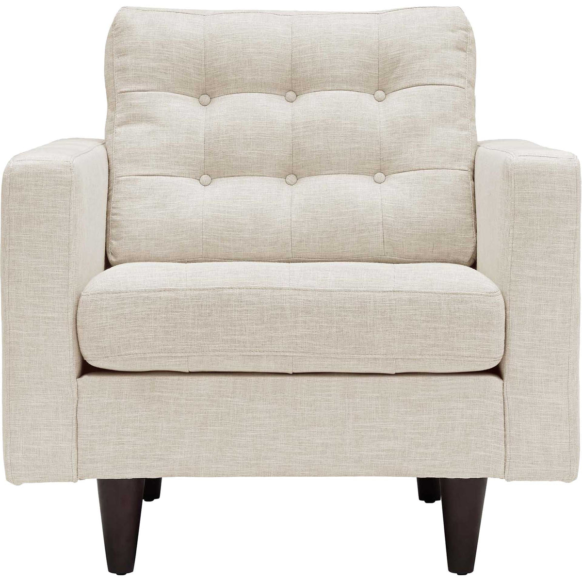 Era Upholstered Armchair Beige
