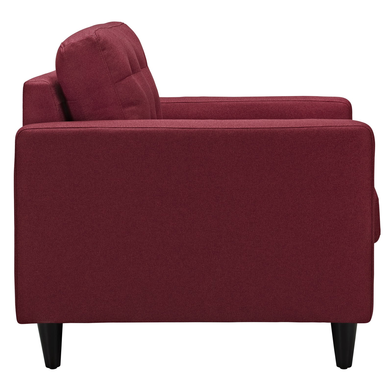 Era Upholstered Armchair Red