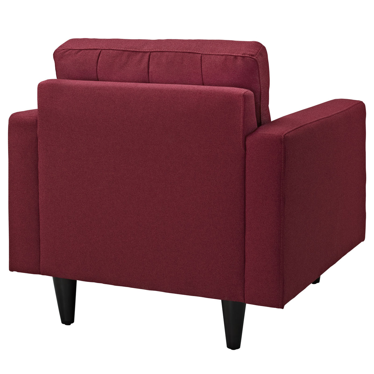 Era Upholstered Armchair Red