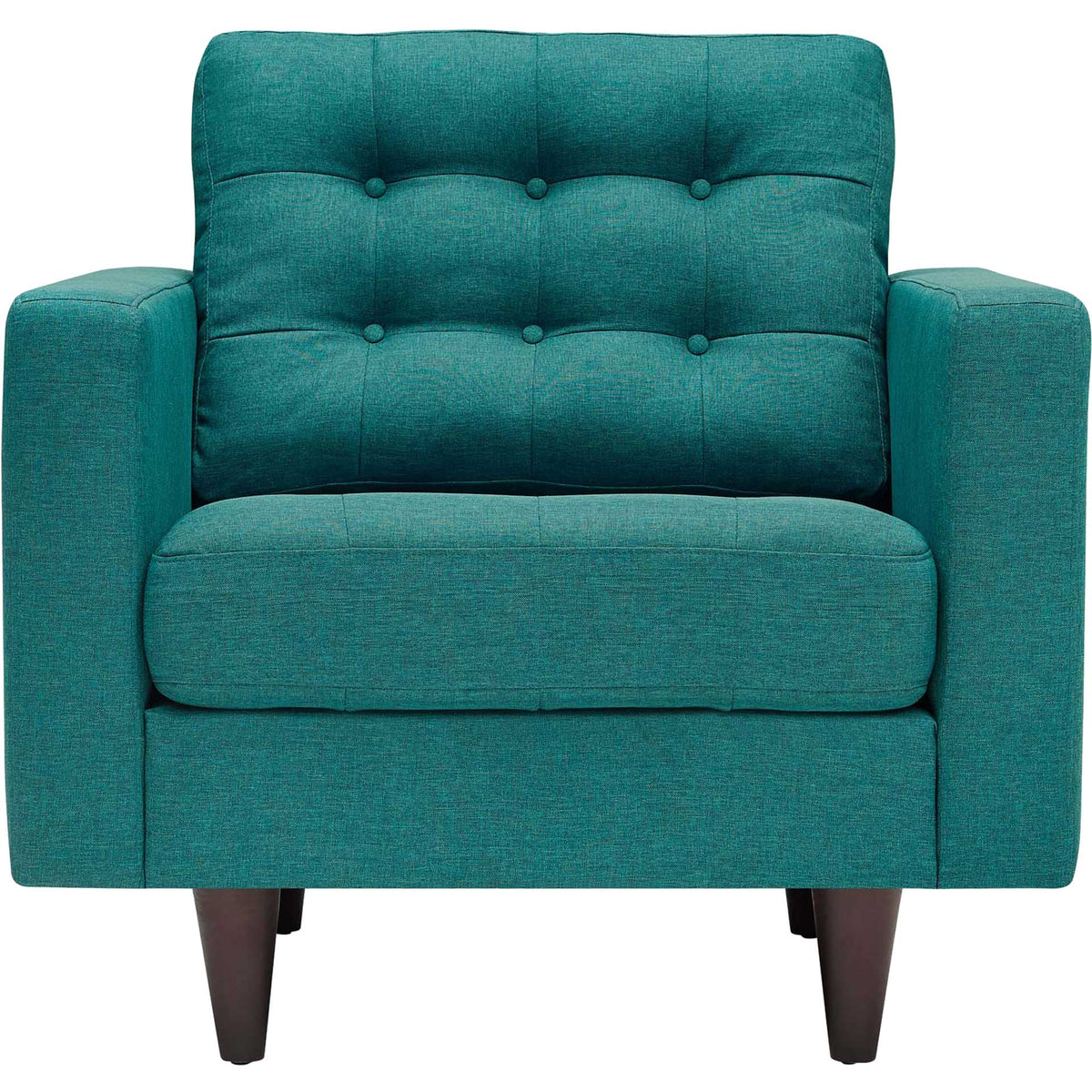 Era Upholstered Armchair Teal