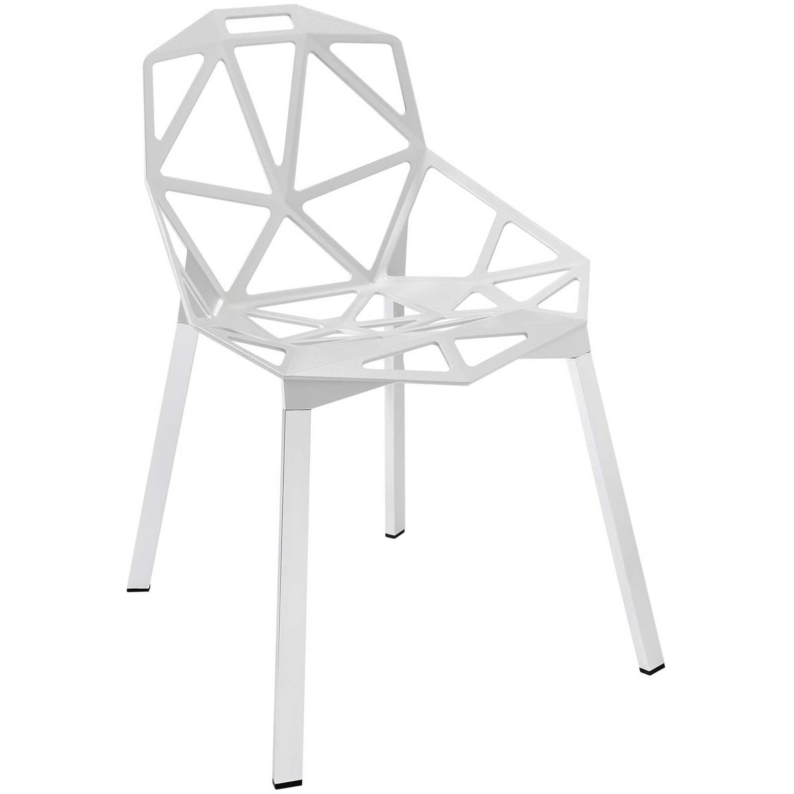 Caenis Side Chair White