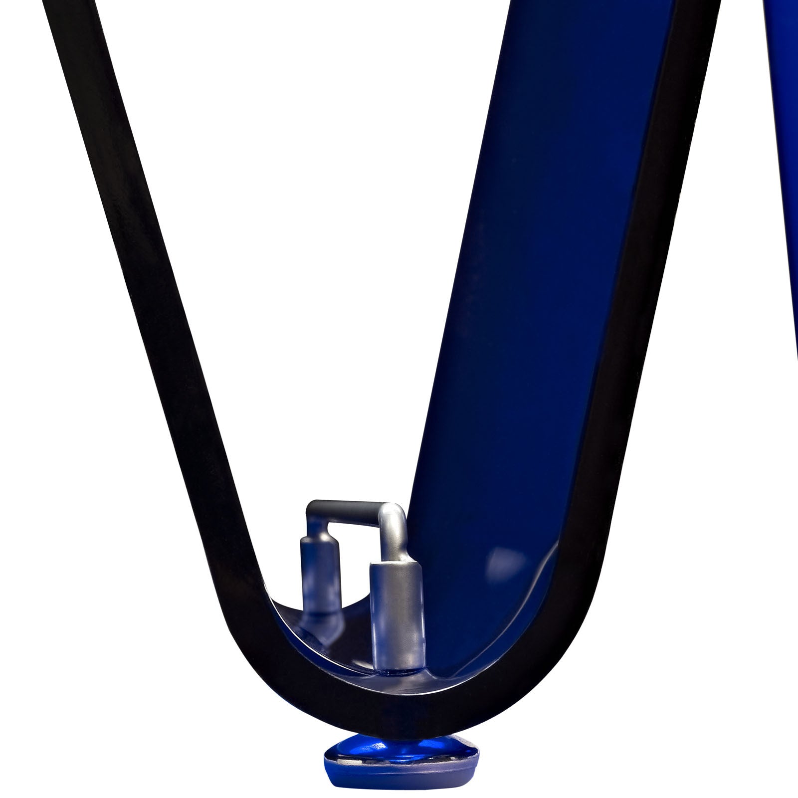 Crescent Magazine Holder Blue