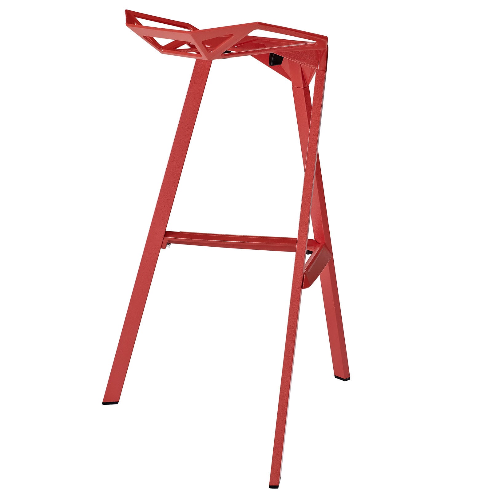 Lift Stacking Bar Stool Red