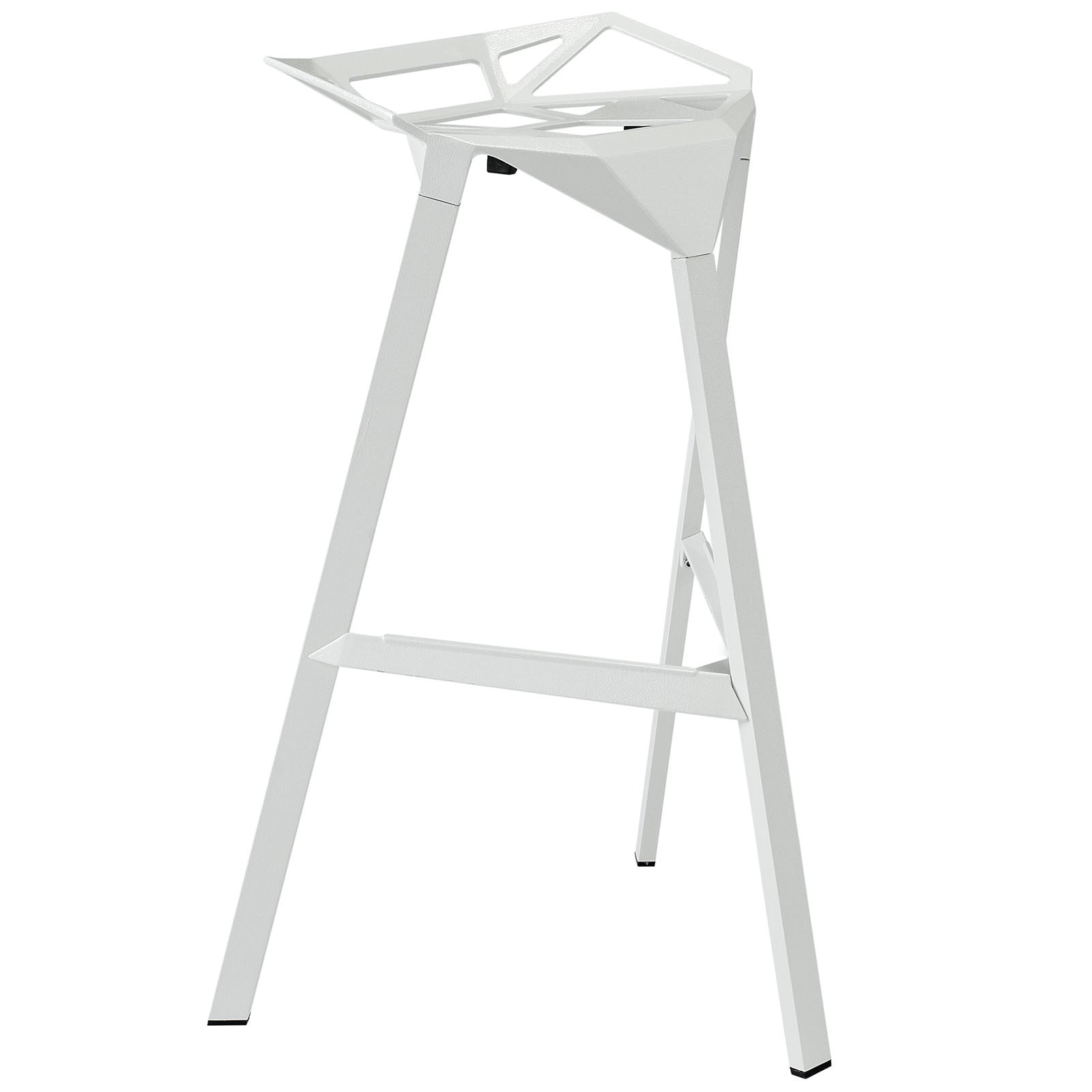 Lift Stacking Bar Stool White