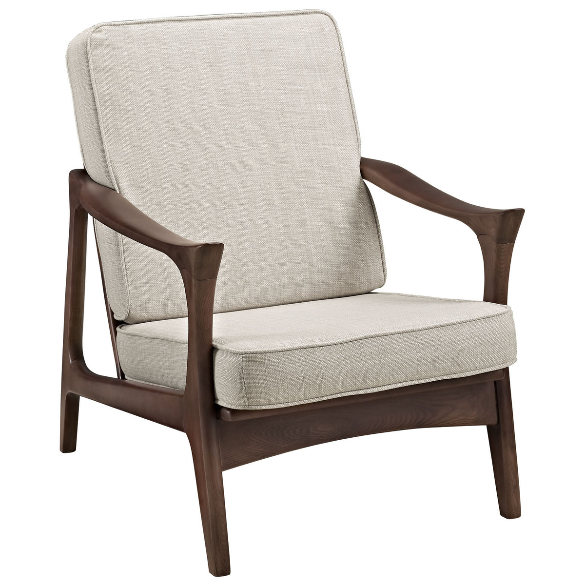 Catel Lounge Chair Brown
